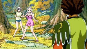 Mirajane and Lisanna vs Azuma ~ Tenrou Island