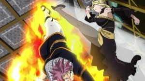 Natsu and Lucy vs Jacob ~ Alvarez
