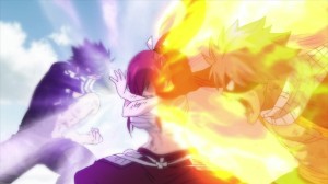 Natsu (end) vs Gray (Devil slayer) ~ Alvarez