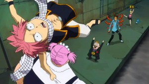 Natsu, Lucy and Happy vs Everlue ~ Daybreak
