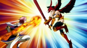 Natsu vs Erza (All friendly fights)