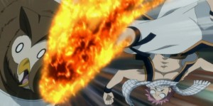 Natsu vs Fukuro ~ Tower of heaven