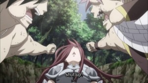 Natsu vs Gray vs Erza (friendly and accidentally fights)