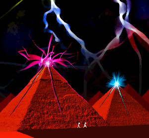 Land of Pyramids and Neon