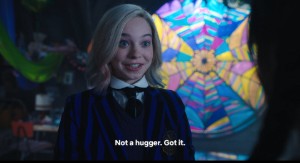 "Not a hugger. Got it."