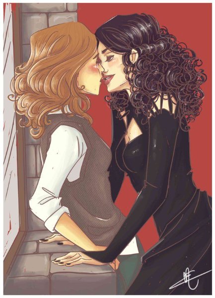 Bellatrix Lestrange x Hermione Granger
