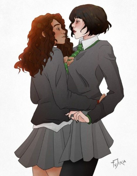 Hermione Granger x Pansy Parkinson