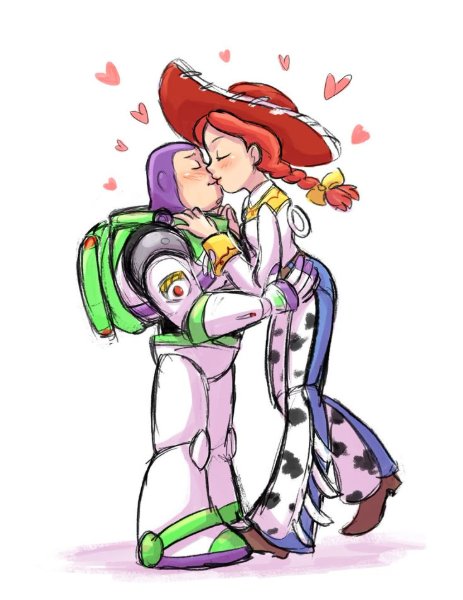 Buzz x Jessie (Toy Story)