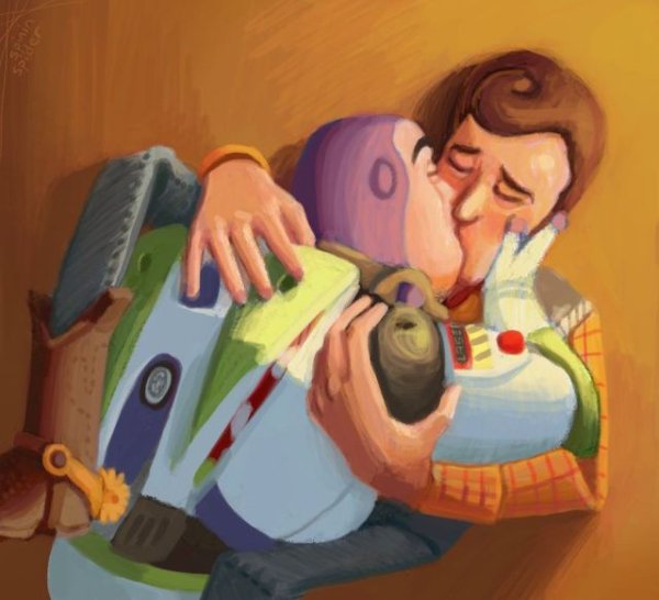 Buzz x Woody (Toy Story)