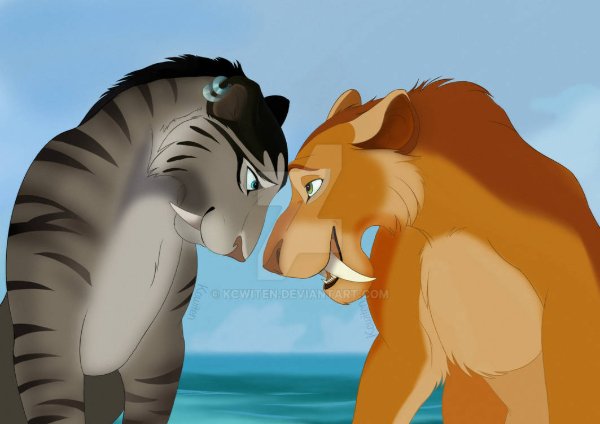 Diego x Shira (Ice Age)