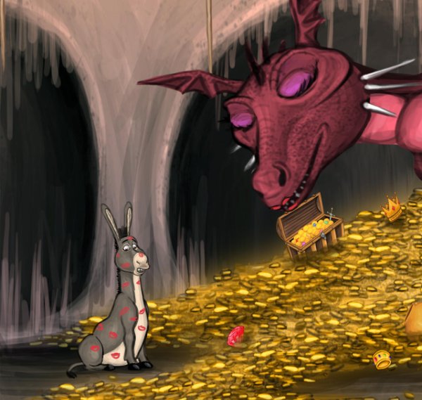 Donkey x Dragon (Shrek)