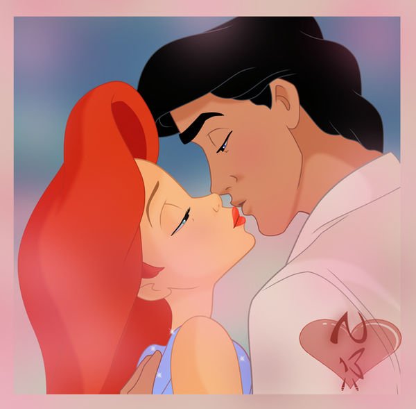 Eric x Ariel (The Little Mermaid)