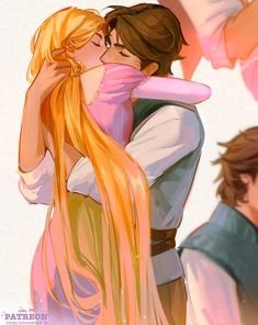 Eugene x Rapunzel (Tangled)