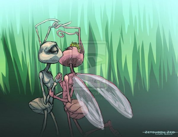 Flik x Atta (A Bug's Life)