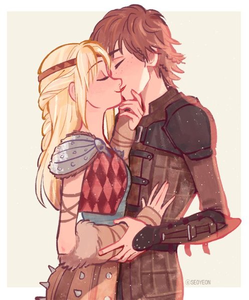Hiccup x Astrid (How to Train your Dragon)