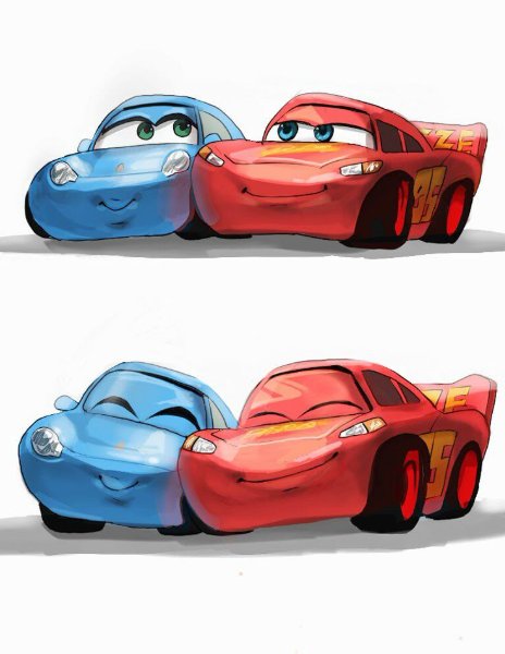 McQueen x Sally (Cars)