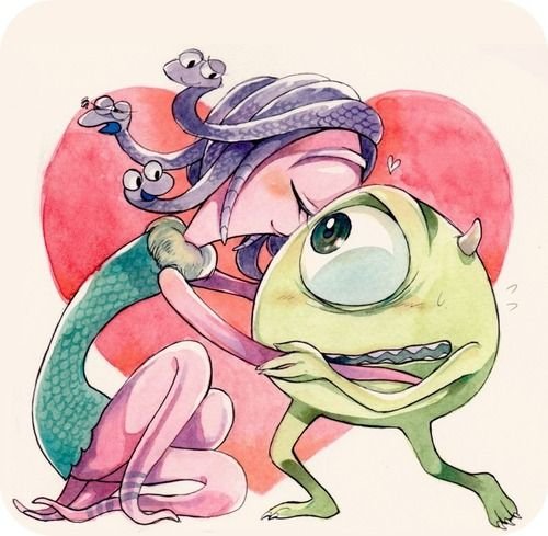 Mike x Celia (Monsters, Inc.)