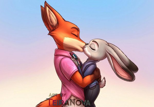 Nick x Judy (Zootopia)