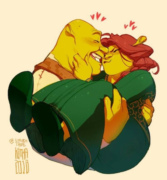 Shrek x Fiona (Shrek)