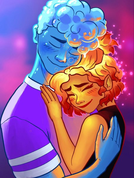 Wade x Ember (Elemental)
