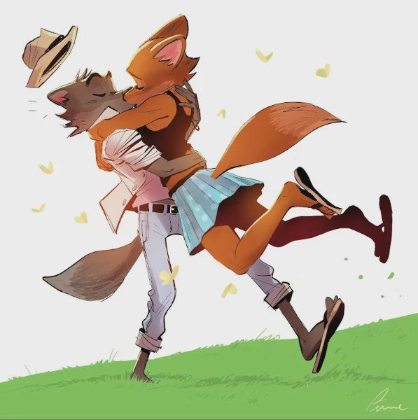 Wolf x Diane (The Bad Guys)