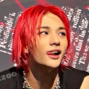 bright red