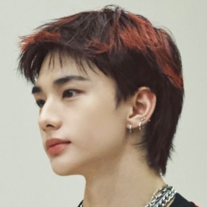 short black w/ red highlights