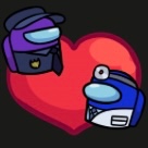 purple x blue