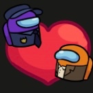 purple x orange
