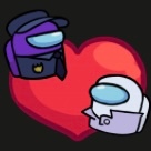 purple x white