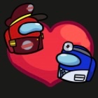 red x blue