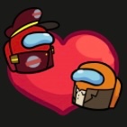 red x orange