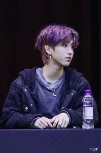 Blonde and purple