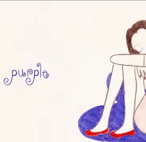 purple