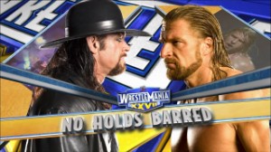 NO HOLDS BARRED VS TRIPLE H WM 27 (2011)