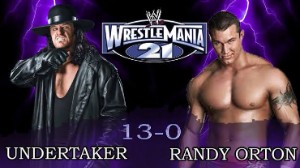SINGLES MATCH VS RANDY ORTON WM 21 (2005)