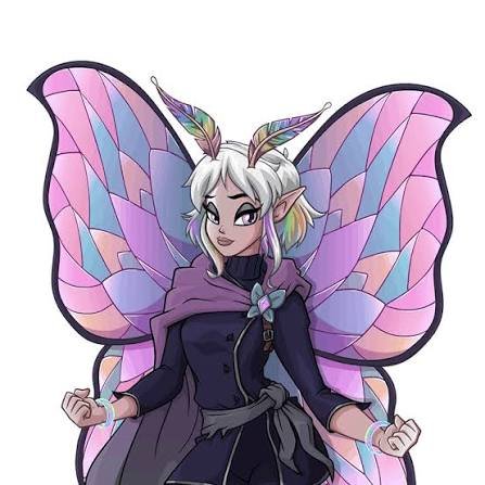 Iridesia (Grey/Rainbow Faerie)