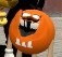 Orange M&M