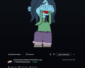 Ruby Gillman Crying