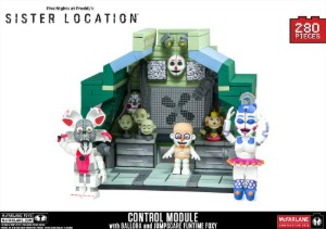 Ballora, Jumpscare Funtime Foxy and Bidybab with Control Module