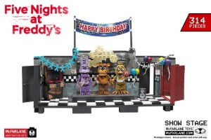 Freddy, Bonnie, Chica with Show Stage