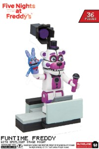Funtime Freddy with Spotlight stage right
