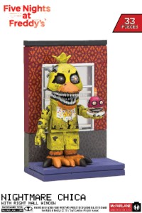Nightmare Chica with Right Hall window