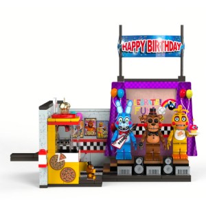 Toy Freddy, Toy Bonnie and Toy Chica with Show Stage
