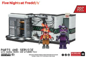 Withered Foxy and Shadow Freddy with Parts and Service
