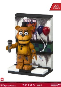 Withered Freddy with The Party wall