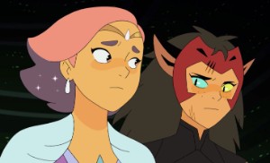 Glimmer & Catra [she-ra]