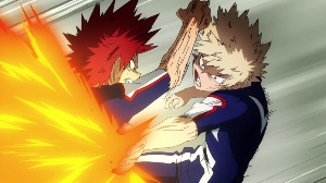 Bakugo vs Kirishima