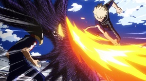 Bakugo vs Tokoyami