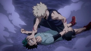 Midoriya vs Bakugo